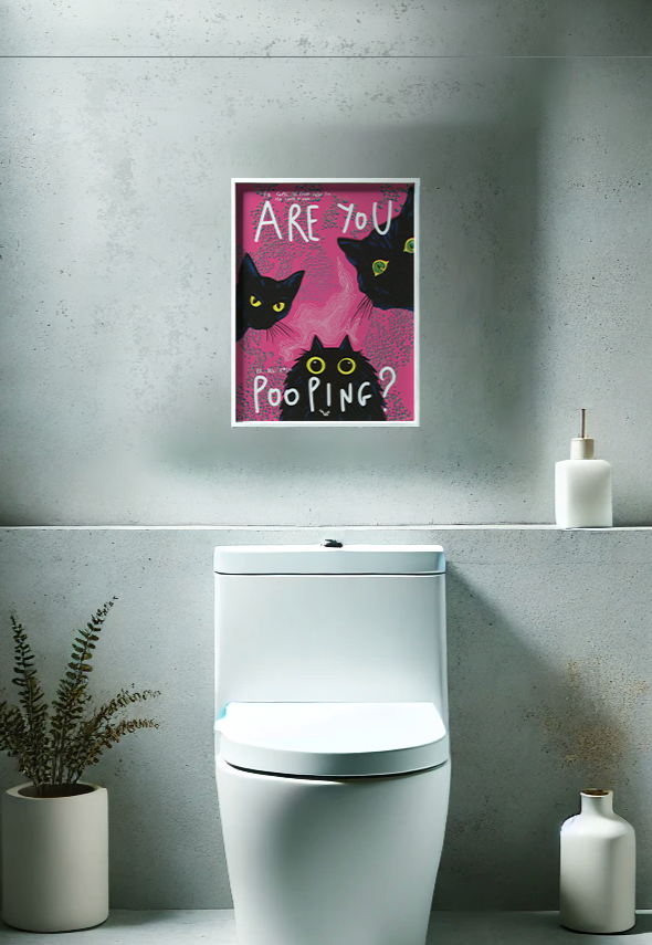 Poster Are You Pooping?