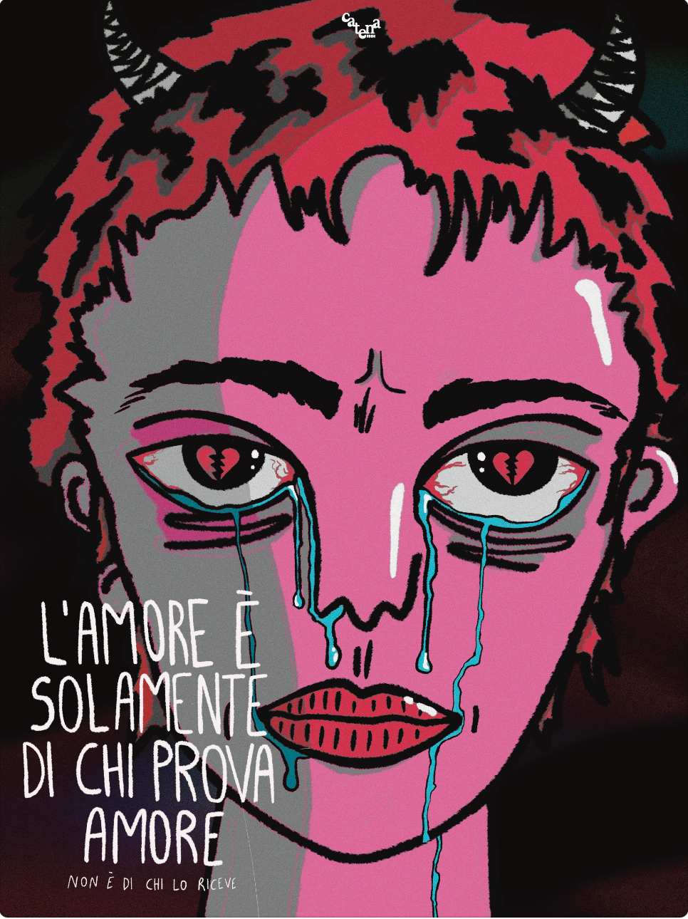 Poster L'Amore È Solamente Di Chi Prova Amore